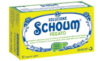 Soluzione Schoum Fegato Integratore Funzione Epatica 30 Capsule