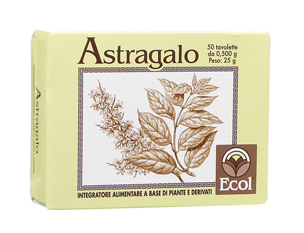 ECOL Astragalo benessere dell'organismo Estratto 50 Tavolette