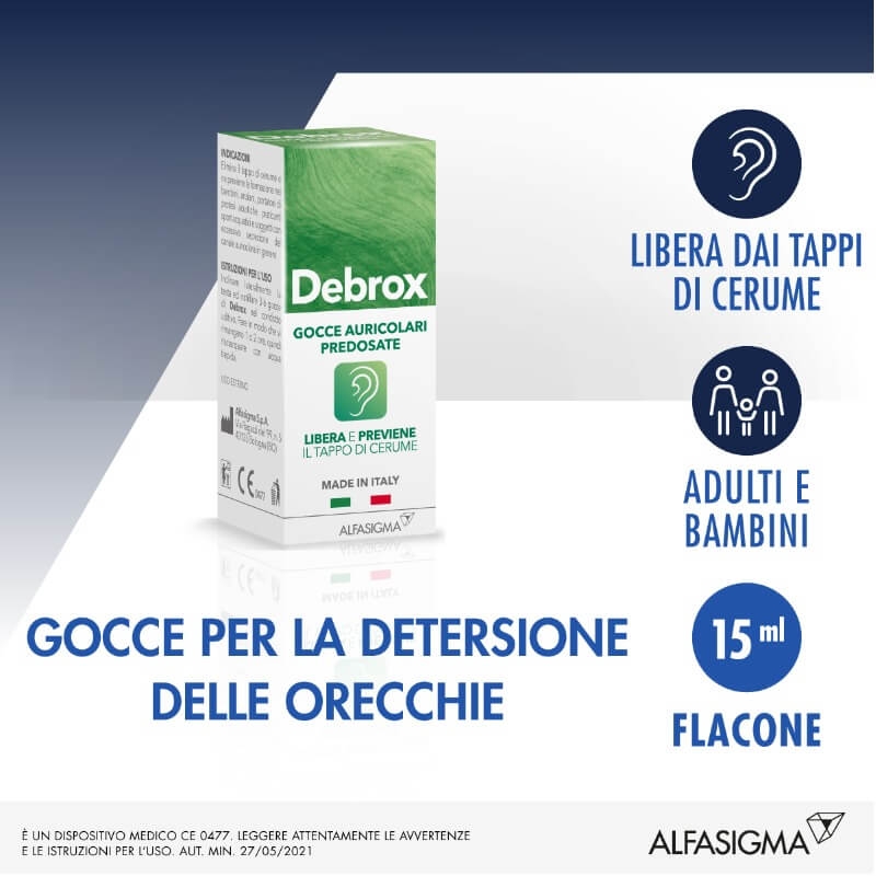 Debrox Gocce Auricolari Predosate 15 ml