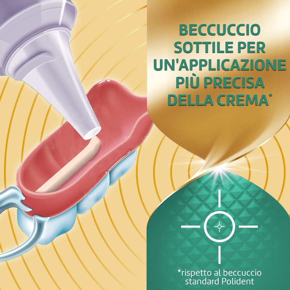 Polident Super Tenuta+Sigillante Sigillante per Protesi Dentale Gusto Menta 40g