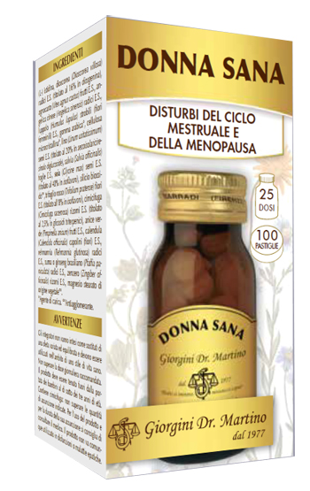 Dr. Giorgini Donna Sana Integratore Menopausa Ciclo Mestruale 100 Pastiglie