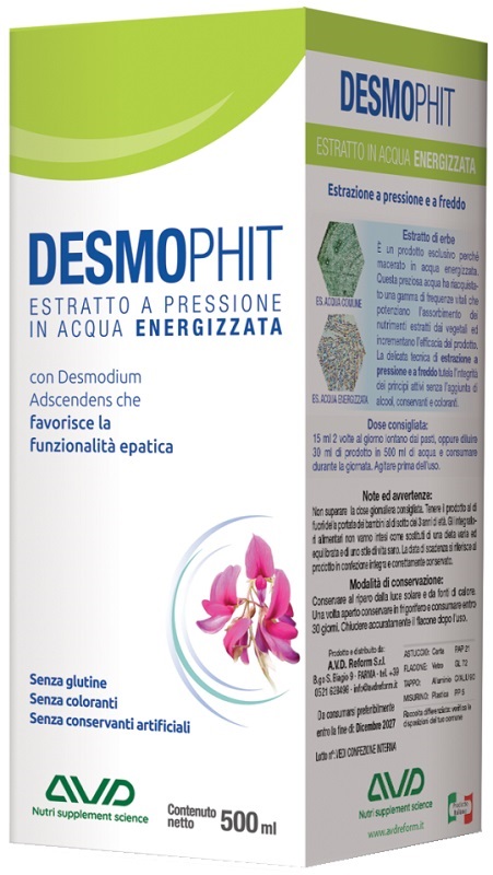 Desmophit Liquido Integratore Epatico Naturale 500 ml