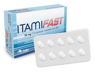 Itamifast 25mg Diclofenac Potassico Analgesico 10 Compresse Rivestite