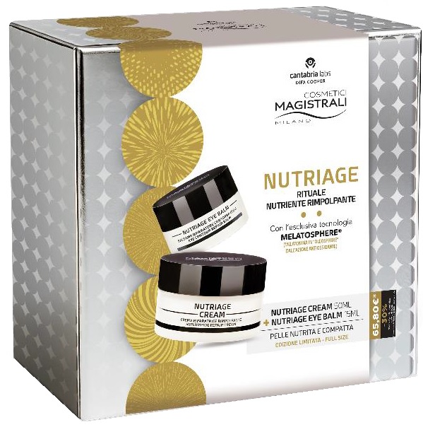 Nutriage Rituale 2025 Cream + Eye Balm trattamento antiage viso e occhi 50ml + 15ml