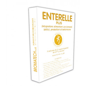 Enterelle Plus - Integratore a base di fermenti lattici - 12 capsule