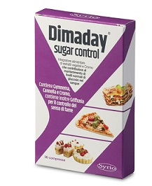 Dimaday Sugar Control Integratore Controllo Glucosio 30 compresse