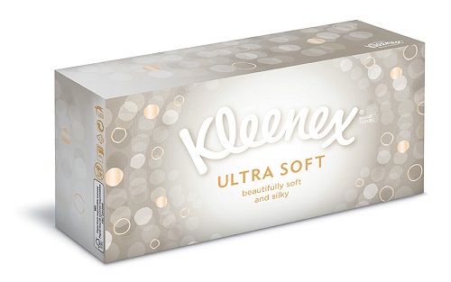 Kleenex Ultra Soft Box Fazzoletti di Carta 80 Pezzi