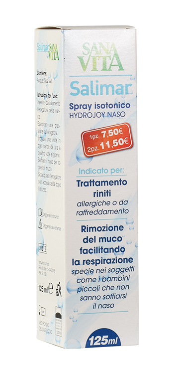 SanaVita Salimar Spray isotonico nasale 125ml