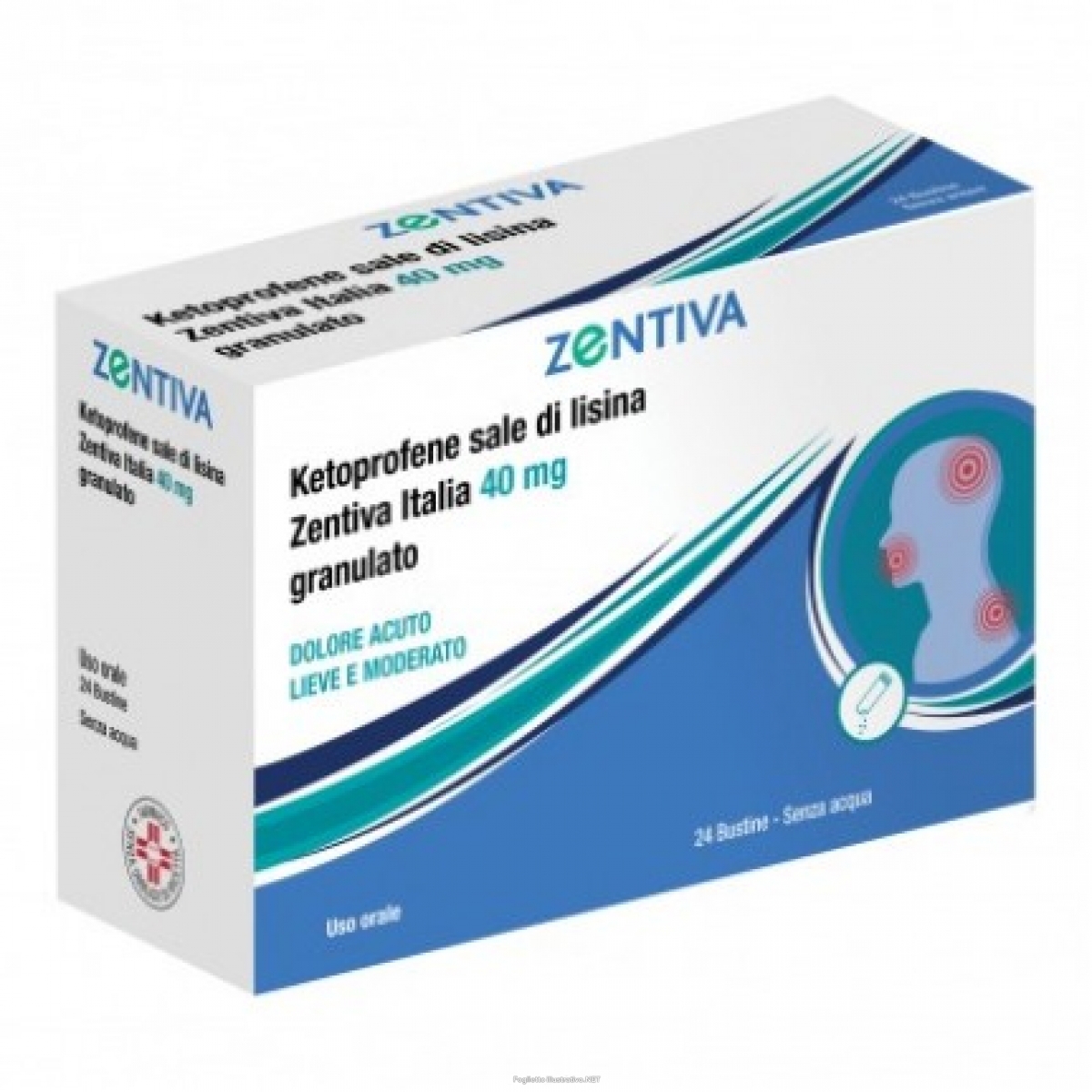 KETOPROFENE S LISINA ZENT*24BS