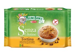 Mulino Bianco Torta Goccie Cioccolato senza Glutine 140 g