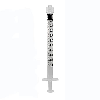 SIRINGA STERILE MONOUSO 1ML  senza ago (prezzo per acquisto minimo 100 pezzi)