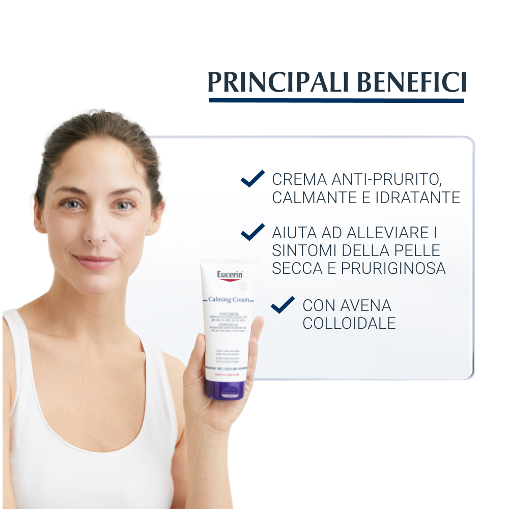 Eucerin Crema Lenitiva Anti-prurito Pelle Secca 200 ml