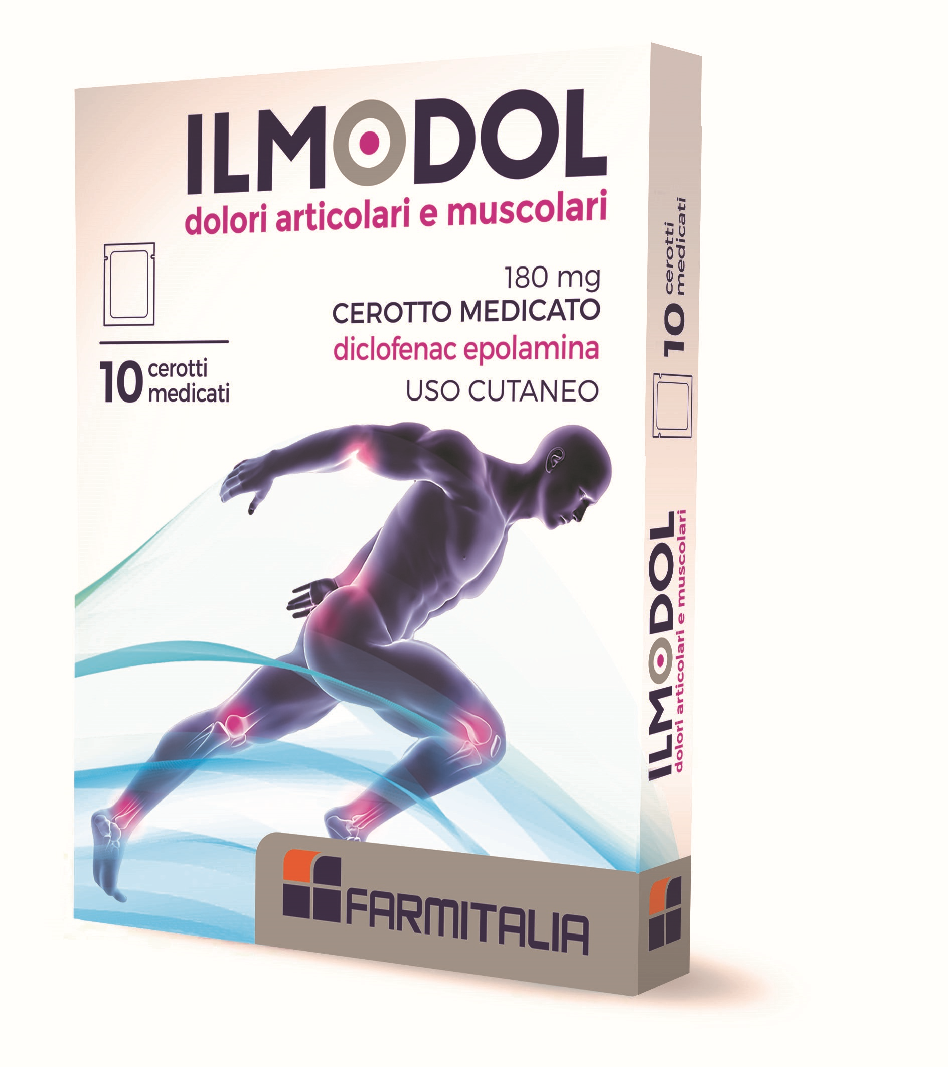 ILMODOL Dolori Articolari e Muscolari 10 cerotti medicati [equivalente Flector cerotti]