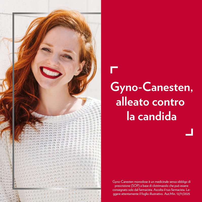 Gyno-Canesten Monodose, Per Sintomi e Cause della Candida, con 500 mg di Clotrimazolo, 1 Capsula molle Vaginale + Applicatore