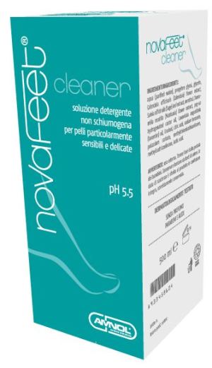 Novafeet Cleaner Soluzione Detergente Pelli Sensibili 500 ml