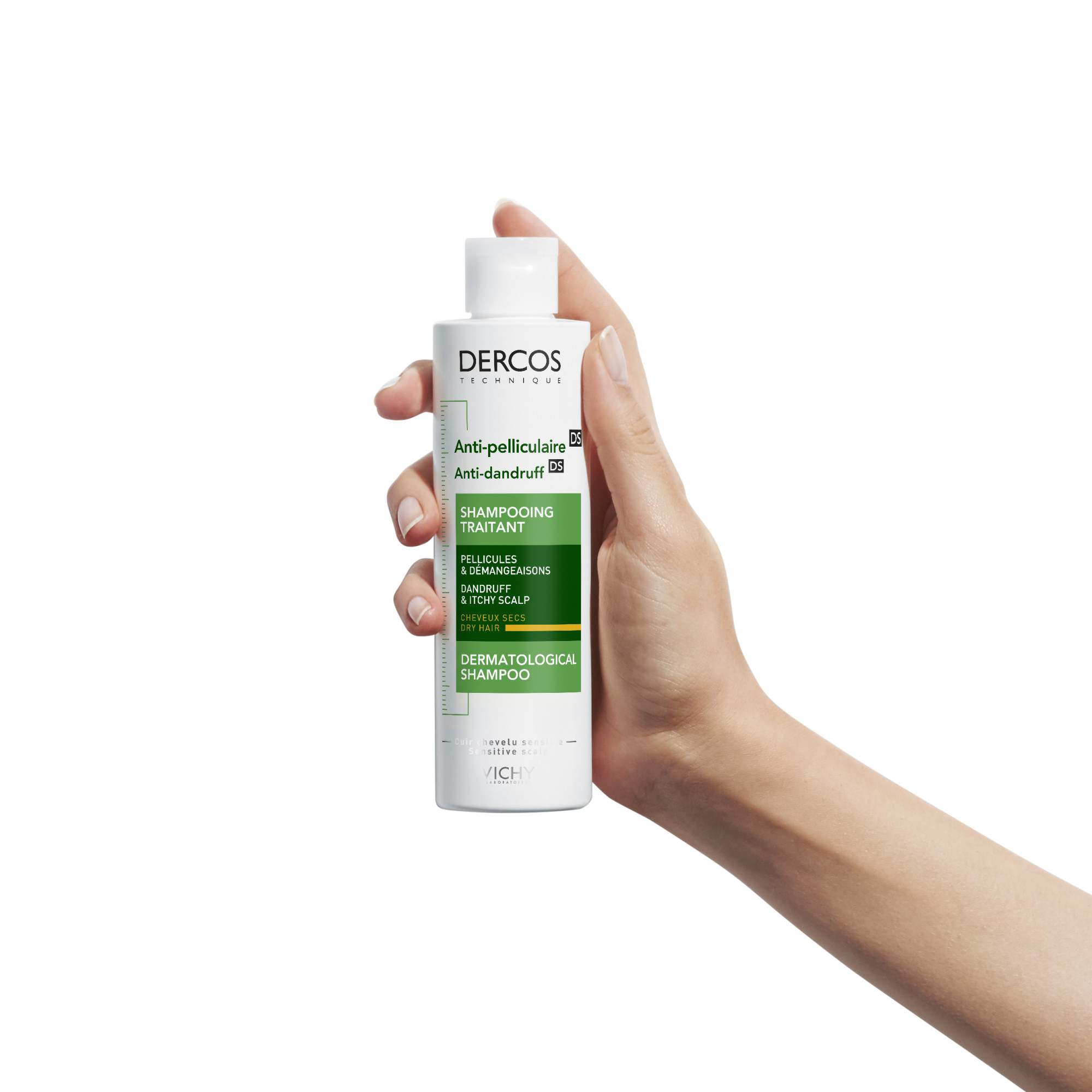 Vichy Dercos Shampoo trattante Anti-forfora DS dermatologico per capelli secchi 200 ml