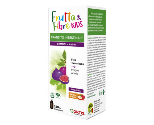 Ortis Frutta & Fibre Sciroppo Delicato Integratore Intestinale 250 ml