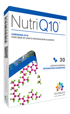 NutriQ10 - Integratore energetico, antiossidante e tonificante - 30 capsule vegetali