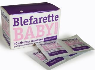Blefarette Baby Salviette Oculari Detergenti 30 Salviettine Monouso