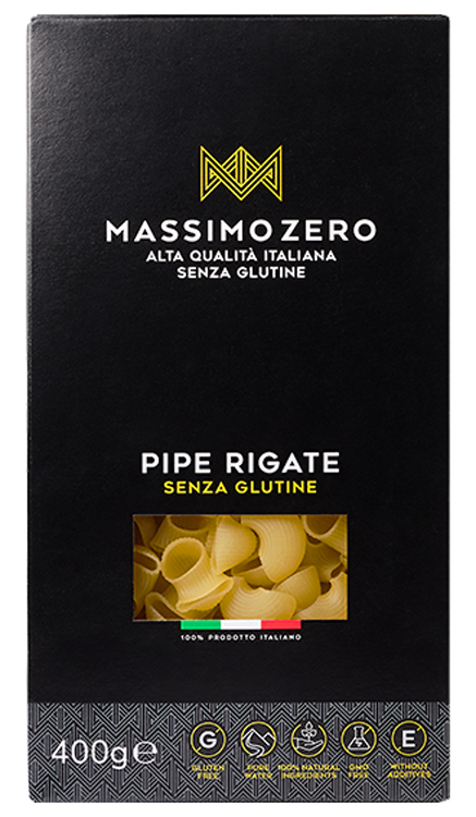 Well Food Massimo Zero Pipe Rigate Senza Glutine