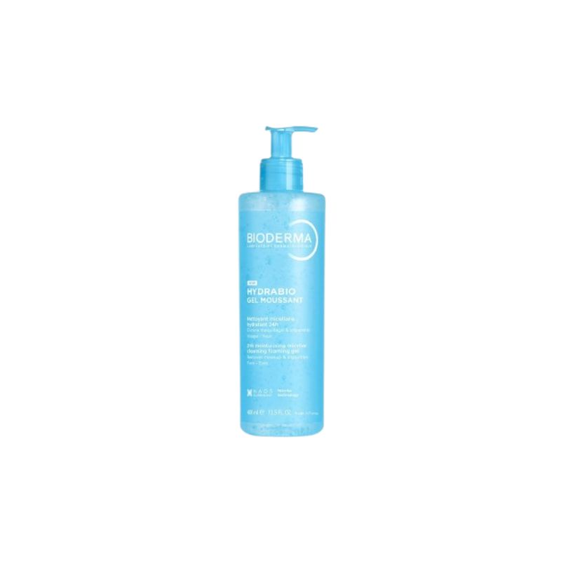 Bioderma Hydrabio Gel Moussant - Gel Detergente Viso E Corpo 400 ml