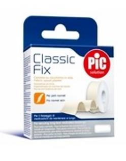 Pic Classic Fix Cerotto su Rocchetto Tela Bianco 5 cm x 5 m Fustella