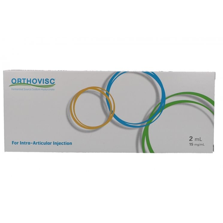 Orthovisc - Siringa preriempita a base di Acido Ialuronico - 15 mg - 2 ml - 1 pezzo