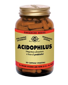 Solgar Acidophilus LA-5 Integratore Probiotici 50 Capsule
