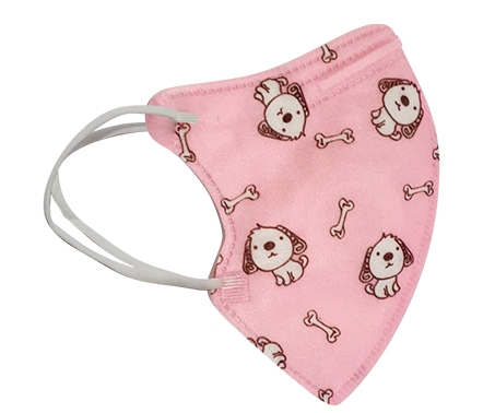 MASCHERINA bambina rosa con valvola DISPONIBILITA' IMMEDIATA