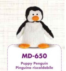 The Puppies Pinguino Peluche Riscaldabile