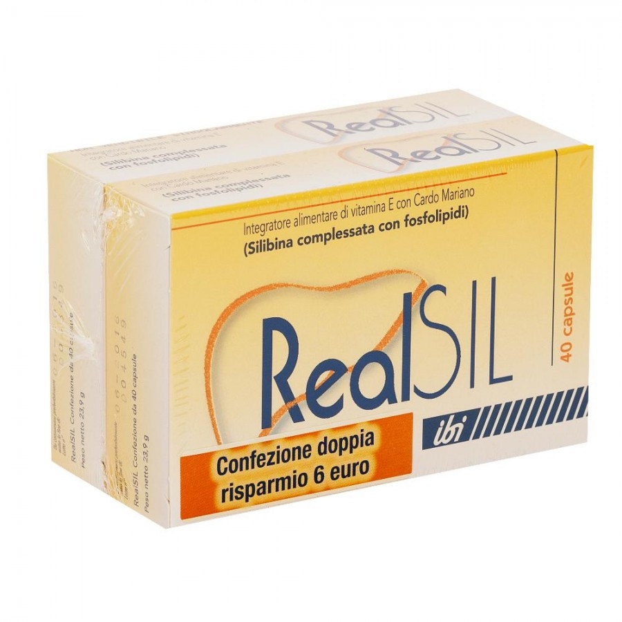 Realsil Bipack Integratore Vitamine E 80 Capsule