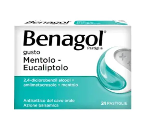 BENAGOL 24 Past.Ment/Eucal.