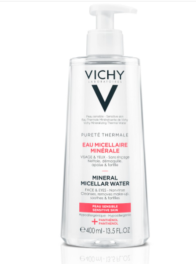 Vichy Pureté Thermale Acqua micellare Minerale 3 in 1 400 ml per pelle sensibile