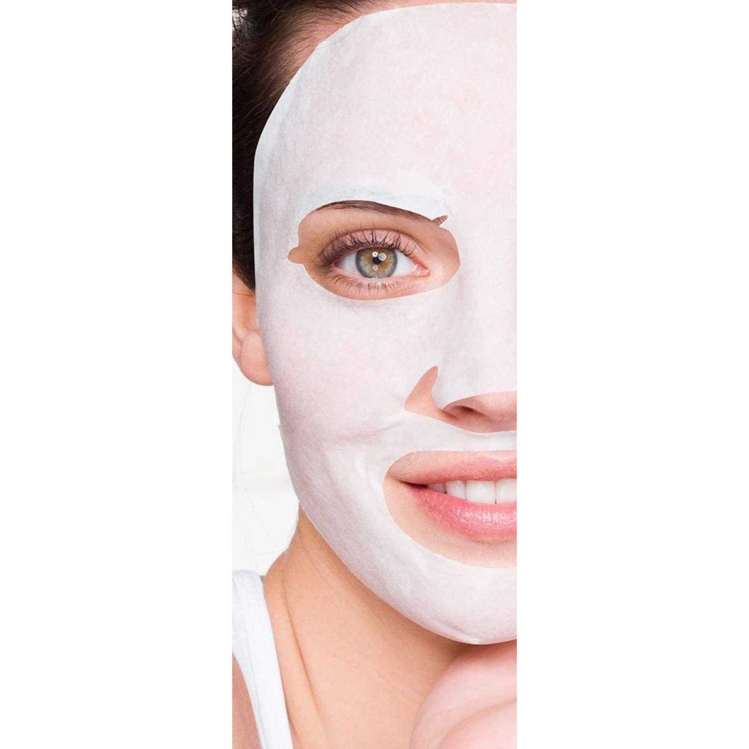 Garnier Maschera in Tessuto Nutriente Illuminante NutriBomb, Ideale per Pelli Secche e Spente, Arricchita con Latte di Cocco e Acido Ialuronico, 28 g