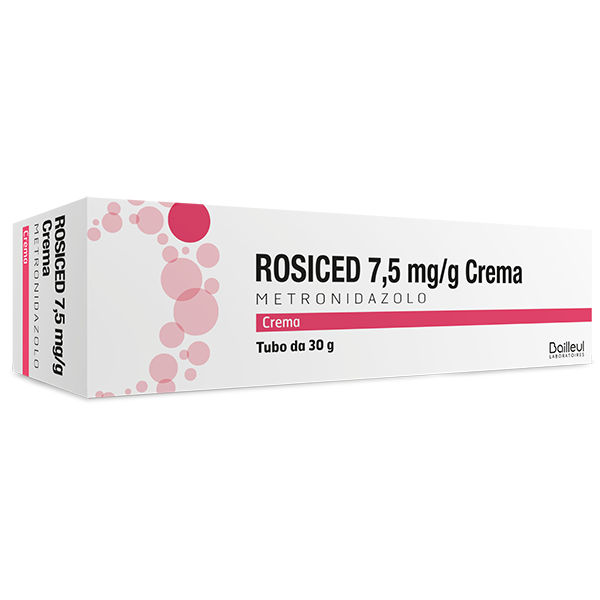 Rosiced Crema 0,75% Metronidazolo Rosacea Tubo 30g