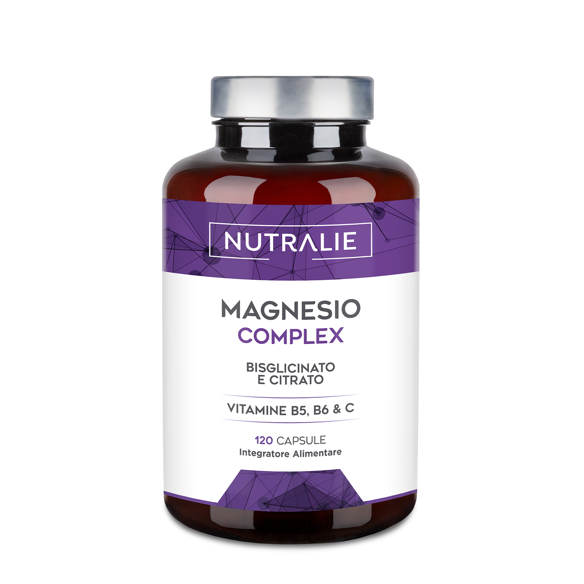 Nutralie Magnesio Complex Bisglicinato e Citrato 120 Capsule