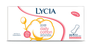 Lycia Daily Cotton Proteggi Slip per pelle sensibile 20 pezzi