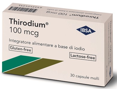 Thirodium 100 mcg Integratore 30 Capsule