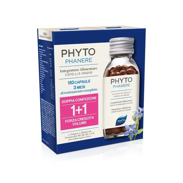 Phyto PhytoPhanere DUO Integratore Capelli e Unghie 180 Cps