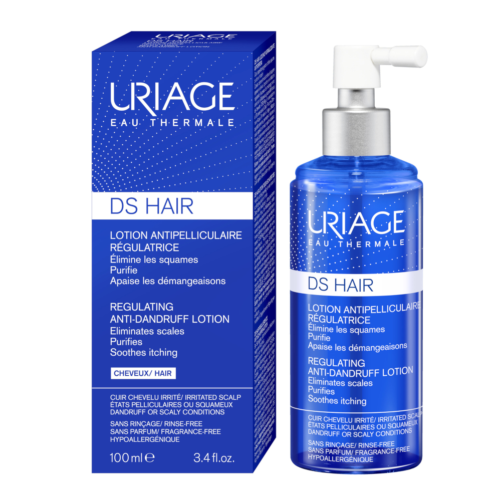 Uriage DS Lozione Spray Cuoio Capelluto Antiprurito e Anti-irritazione 100 ml