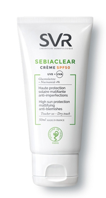 SVR Sebiaclear Crema SPF 50 Protezione Viso Pelle Grassa 50 ml