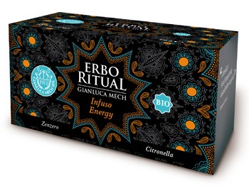 Erbo Ritual Gianluca Mech Infuso Energy Bio Citronella e Zenzero 20 filtri