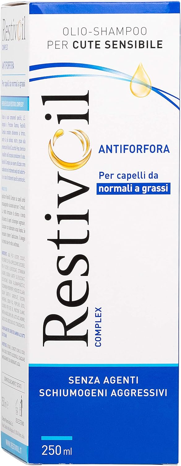 Restivoil Complex Antiforfora Olio Shampoo Capelli Grassi 250 Ml