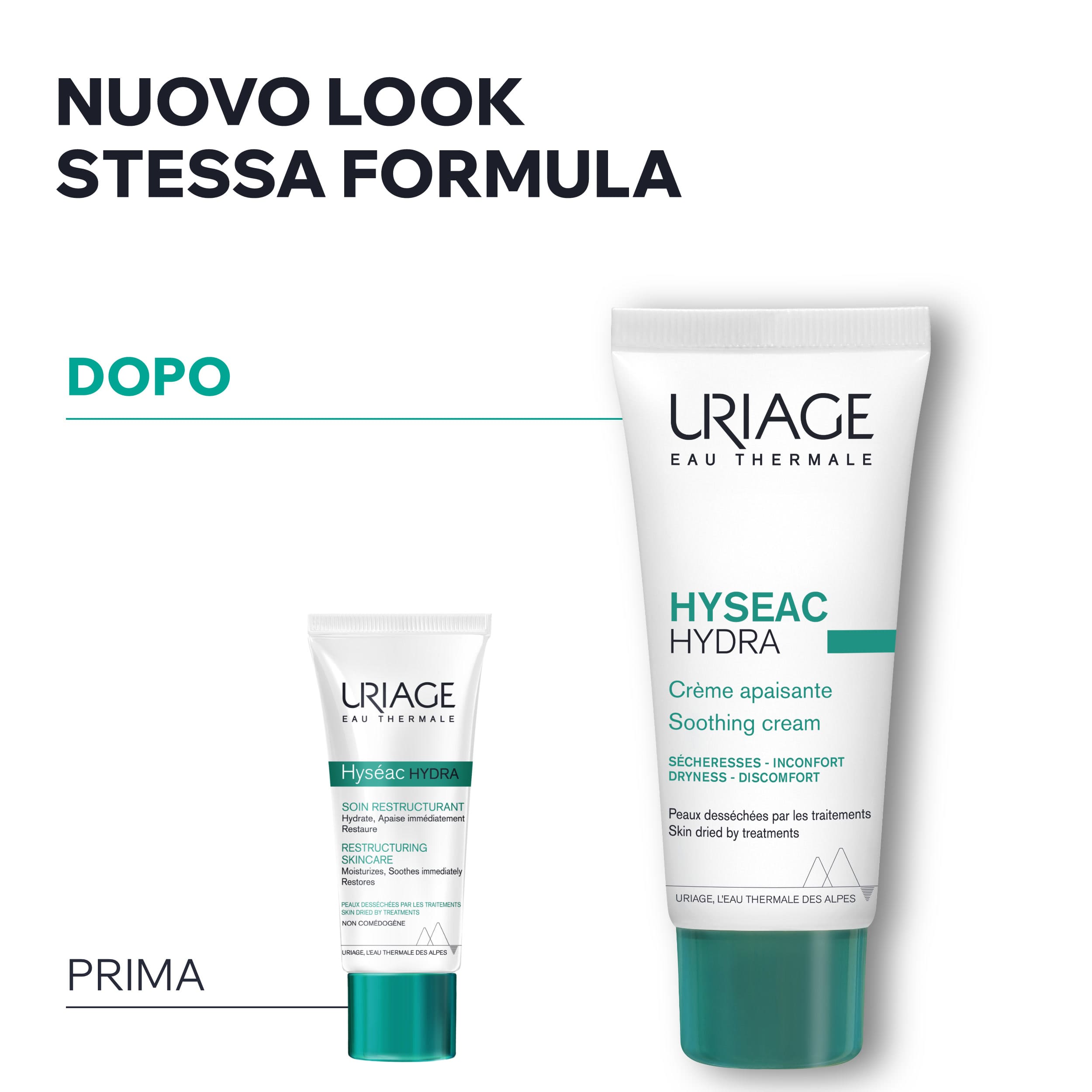 Uriage - Hyséac Hydra - Crema Emolliente E Ristrutturante Viso Per Pelle Disidratata 40 ml