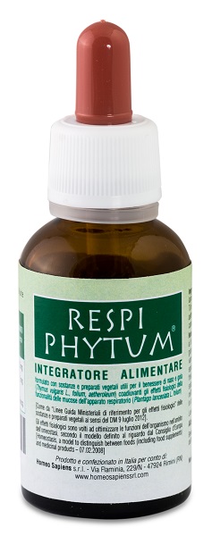 Respi Phytum integratore alimentare utile per le vie respiratorie 30ml