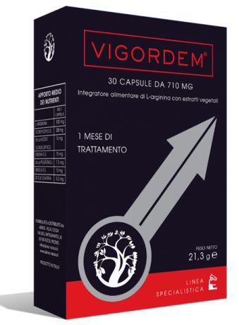 Vigordem Integratore Energizzante 30 Capsule