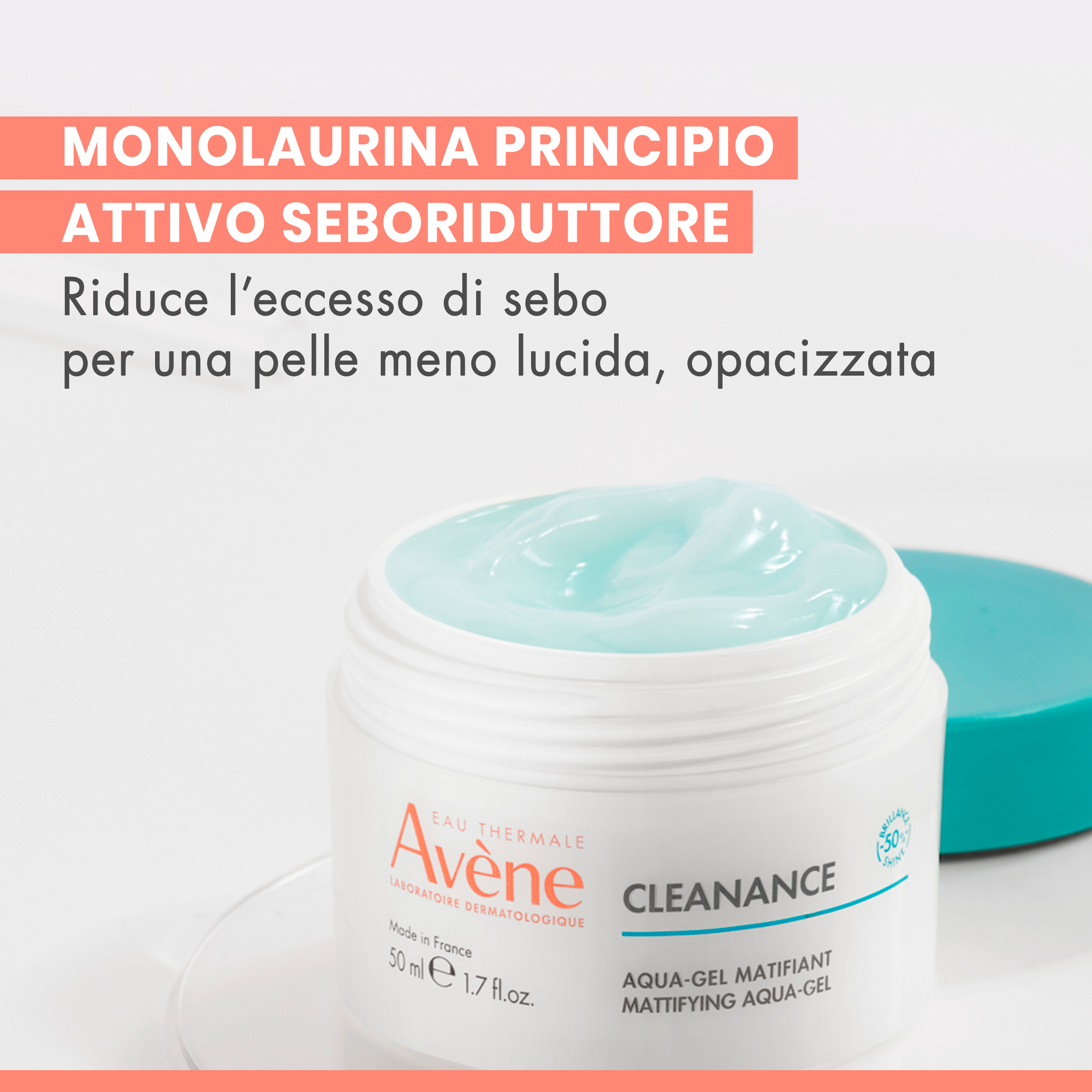 Eau Thermale Avène - CLEANANCE Aqua gel opacizzante 50 ml