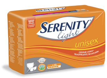 Serenity Light Unisex Pannolone Incontinenza Lieve E Moderata 30 Pezzi