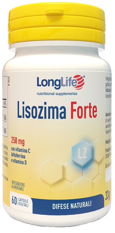 LONGLIFE LISOZIMA FORTE 60CPS