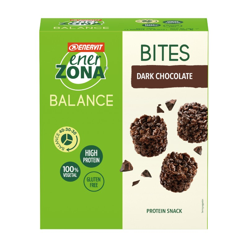 Enerzona MiniRock 40-30-30 Cioccolato Fondente 5 Minipack da 24g
